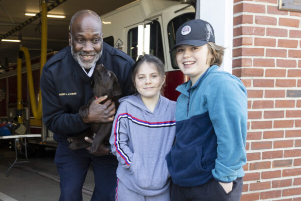 A four legged gift from Marblehead to Swampscott