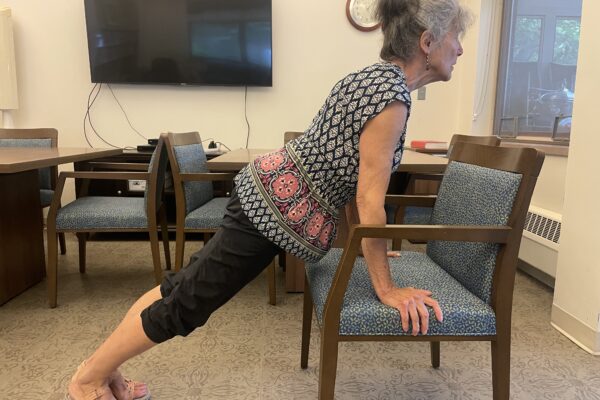 Fit Minute: Chair Yoga with Gail Perry-Borden
