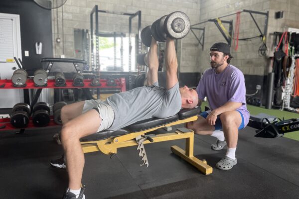 Fit Minute: Pushing and pulling with E&M Athletics