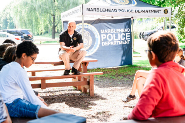 Marblehead police hold crime-scene investigation for kids